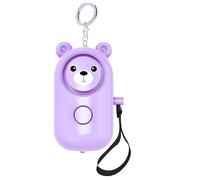 Hailerio Alarme Personnelle, Poche, Porte Cle Alarme d'urgence avec Torche Anti Agression avec Lumière LED for Femmes, Enfant, Personnes Âgées