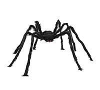 Hailerio Araignee Géante 90cm/125cm/150cm Araignée Halloween Effrayante Araignée Halloween Géante Araignée Géante pour Halloween Decoration Halloween Exterieur