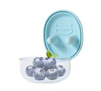 Hailerio Boîtes Alimentaires,Bol Étanche pour le Petit Déjeuner | Conteneur de Boîte à Snacks | pour Sandwich Déjeuner Préparation de Repas Pique-Nique Voyage Salade Condiments Sauces et Dips