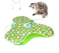 Hailerio Jouet Interactif pour Chat - Jeu De Teasers Cachés Rechargeable | Jouets Stimulants pour Chats,pour la Maison, Le Salon, la Chambre, l'Appartement, la Zone de Jeu et de Détente