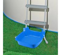 Hailerio Pieds Piscine - Plateau Pieds pour Piscine Pieds pour Échelle Piscine Pédiluve pour Échelle Piscine Accessoires Piscine pour Bassin Bain Pieds pour Échelles Piscine