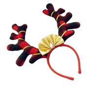 Hailerio Serre-Tête Cerf,Serre-tête à Rayures | Serre-Tête Avec Oreilles De Cerf - pour Jeune Enfant Femmes Enfant Fille Hiver Festif Halloween Vacances Fête Cosplay Accessoires Photo