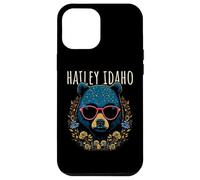 Hailey Idaho Ours avec Lunettes et Fleurs Coque pour iPhone 12 Pro Max