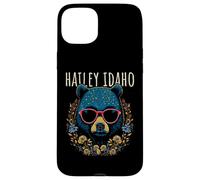 Hailey Idaho Ours avec Lunettes et Fleurs Coque pour iPhone 15 Plus
