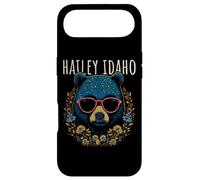 Hailey Idaho Ours avec Lunettes et Fleurs Coque pour iPhone Air