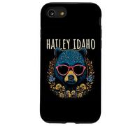 Hailey Idaho Ours avec Lunettes et Fleurs Coque pour iPhone SE (2020) / 7/8