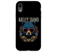 Hailey Idaho Ours avec Lunettes et Fleurs Coque pour iPhone XR