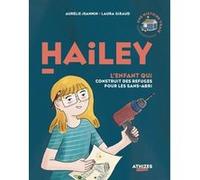 Hailey, l'enfant qui construit des refuges pour les sans-abri Aurélie Jeannin (Auteur), Laura Giraud (Illustration)