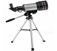 HAILM Astronomiques Réfracteur Télescopes avec Trépied pour Enfants Et Débutants Distance focale 300mm Calibre 70mm Puissant Et Professionnel HD Télescope Observer La Lune