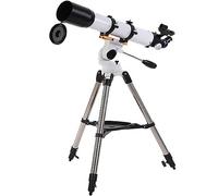 HAILM Le Kit De Télescope Astronomique avec Trépied Stable Est Facile À Assembler Et À Utiliser 700Mm Focale 90Mm Calibre HD Grossissement Élevé pour L'Observation du Ciel Et du Paysage