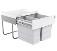 Hailo 3644701 Collecteur de déchets TR Swing 50.2/30 pour armoires d'une Largeur Minimale de 500 mm avec Porte pivotante