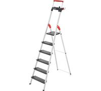 Hailo Hailo L100 TopLine, escabeau de sécurité en aluminium, 6 marches Quantité:1