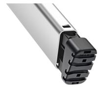 Hailo Hailo L60 StandardLine, escabeau de sécurité en aluminium, 4 marches Quantité:1