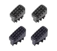 Hailo 991-5311 Lot de 4 capuchons de pieds Noir 2 x 35 x 20/43 x 20 cm pour modèles jusqu'à 01/2015