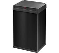 Hailo Big-Box Swing L 8401410 Poubelle 35 l Tôle dacier (l x H x P) 339 x 545 x 260 mm noir couvercle à bascule auto-refermable 1 pc(s)