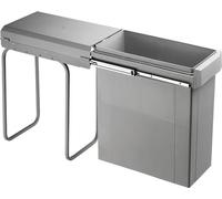 Hailo Big Boy 40. collecteur de déchets, alu gris. - Poubelle