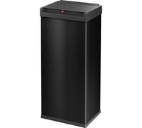 Hailo Bix-Box Swing XL 8602410 Poubelle 52 l Tôle dacier (L x l x H) 260 x 339 x 763 mm noir couvercle à bascule auto-refermable 1 pc(s)
