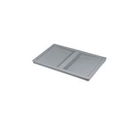 Hailo Couvercle 1100719 pour Seau intérieur 1073979 1076129 1100709 Plastique Gris Clair