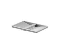 Hailo Couvercle en Plastique Gris avec poignée encastrée 298 x 209 x 22 mm 1104849