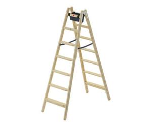 Hailo Hailo Échelle en bois Master H80 2x7 marches Quantité:1