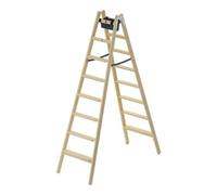 Hailo Hailo Échelle en bois Master H80 2x8 marches Quantité:1