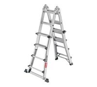 Hailo Hailo Échelle multifonction en aluminium Master M100 4 x 4 marches Quantité:1