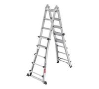 Hailo Hailo Échelle multifonction en aluminium Master M100 4 x 5 marches Quantité:1