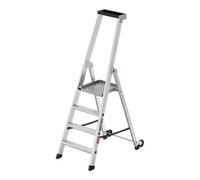 Hailo Hailo Échelle plateforme en aluminium Master P80 4 marches Quantité:1