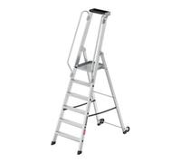Hailo Hailo Échelle plateforme en aluminium Master P80 6 marches Quantité:1