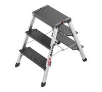 Hailo Hailo Escabeau double en aluminium Master D70 2 x 3 marches Quantité:1