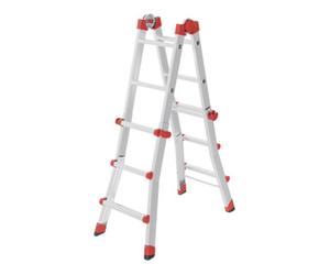 Hailo Hailo M80, échelle multifonctions en aluminium, 4x3 barreaux Quantité:1