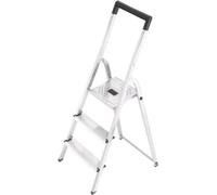 Hailo L40 Echelle ménagère à 3 marches Aluminium