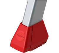 Hailo - Embouts universels pour escabeau 9920-101 Rouge/Noir