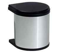Hailo Mono Poubelles De Cuisine 12 L Poubelle De Salle De Bain En Acier Inoxydable Peut Pivoter Automatique