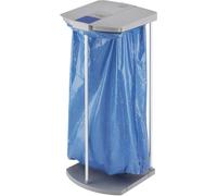 Hailo MSS XXXL 9121100 Poubelle de tri 120 l aluminium (l x H x P) 430 x 1000 x 450 mm gris 1 pc(s)