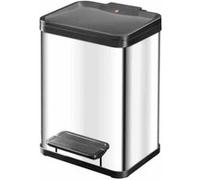 Hailo poubelle a pédale öko uno plus m inox 0619-200 inox G