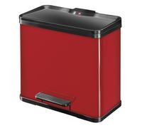 Hailo Poubelle à pédale Oko Trio Plus Taille L 3x9 L Rouge 0633-240