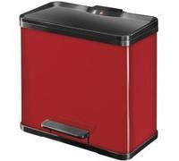 poubelle a pédale tri sélectif öko trio plus l rouge 0633-240