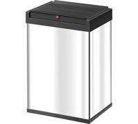 Poubelle inox Hailo Big-Box Swing 40 L inox