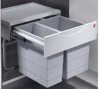 Hailo Poubelle Cuisine à Encastrer 50cm Armoire 2-fach Müllsystem 516049