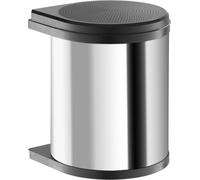 Hailo Poubelle cuisine, encastrable à partir d'une armoire de 40cm, poubelle cosmétique 12 litres