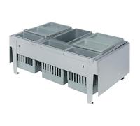 Hailo Poubelle de cuisine encastrable pour tiroir coulissant 60L AS XXL 800