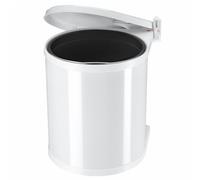 Hailo Poubelle De Placard Compact-Box Taille M 15 L Blanc 3555-001