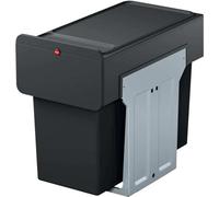 Hailo poubelle encastrable EcoLine 3x10L noir
