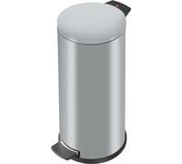 Hailo ProfiLine Solid 20. Collecteur de déchets à pédale compact, blanc