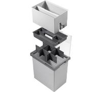 Hailo SafetyKit 3112291 Support de seau avec équerre de fixation et couverture anti-feu
