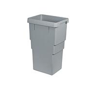 Hailo Seau intérieur 13 litres 1107229 Gris Clair 258 x 198 x 413 mm