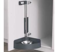 Hailo Station D'Alimentation Installation Dès 40cm Armoire Inox Gamelle 1,8 L