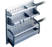 Hailo Tiroir 3903001 Combi Vario Tiroir à parois latérales 3 niveaux avec crochets à clipser