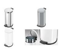 Hailo tret-abfalleimer profiline solid 20, 20 liter, silber 0522-010 Silber G